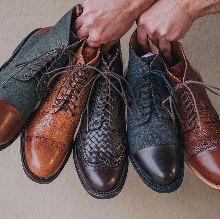 型男必备男士真皮潮流马丁靴,型男通勤靴子