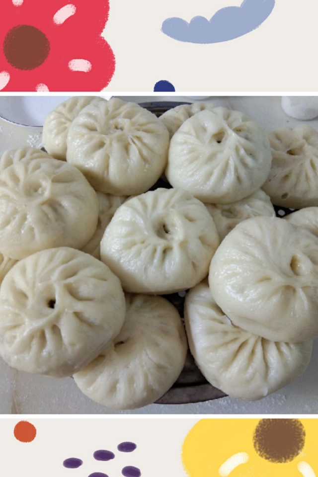 家常素馅大菜包,馅出水馅松散不好包怎么办,只需一招就能解决