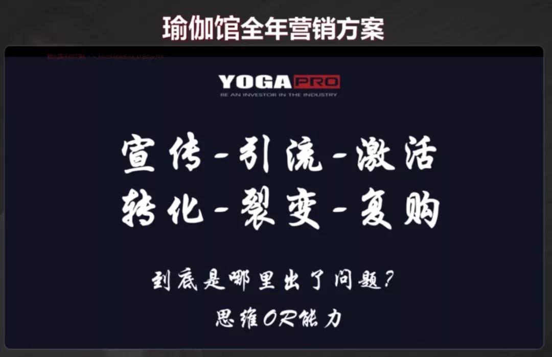 瑜伽馆引流营销方案,年底瑜伽馆怎样策划促销活动