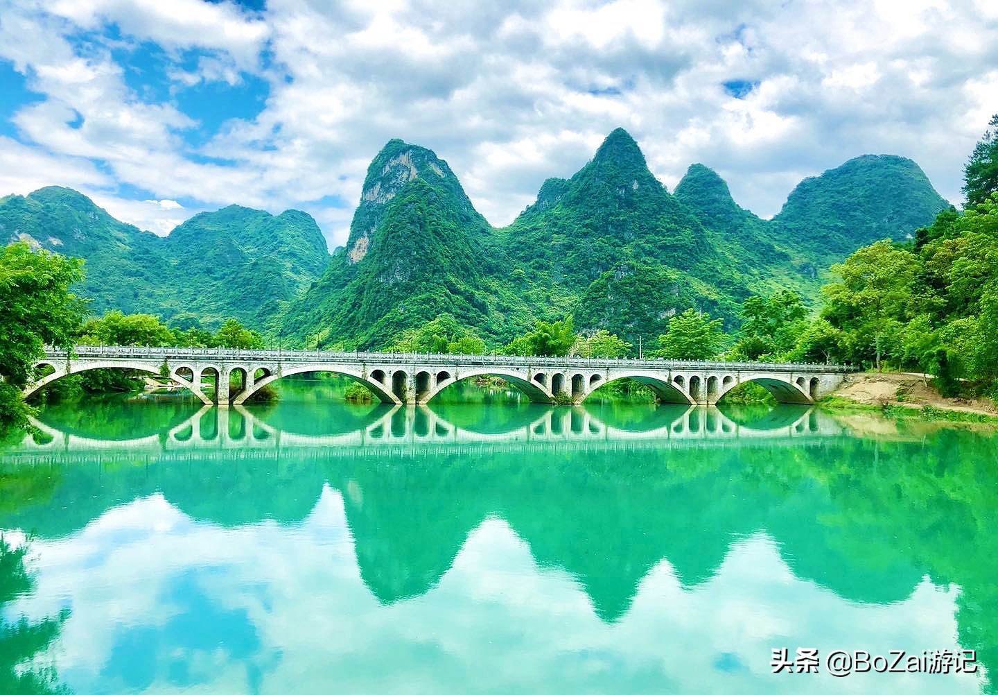 广西美如仙境的县城在哪里,广西第一风景县