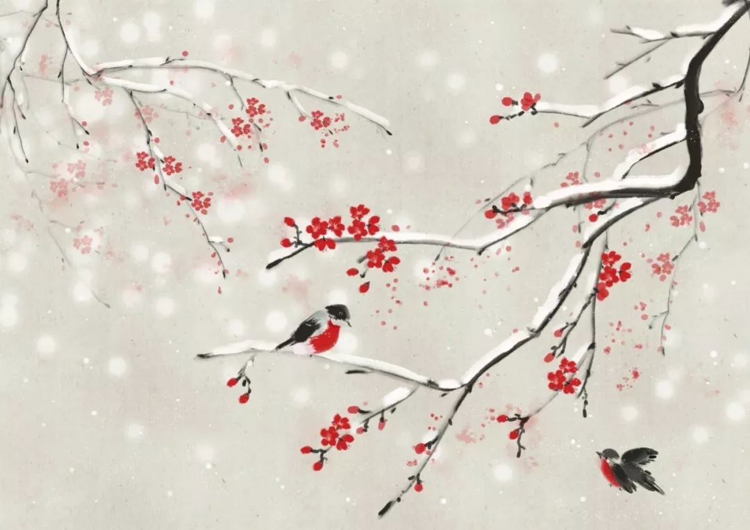 适合下雨天发的朋友圈诗词,下雪天发朋友圈的诗词