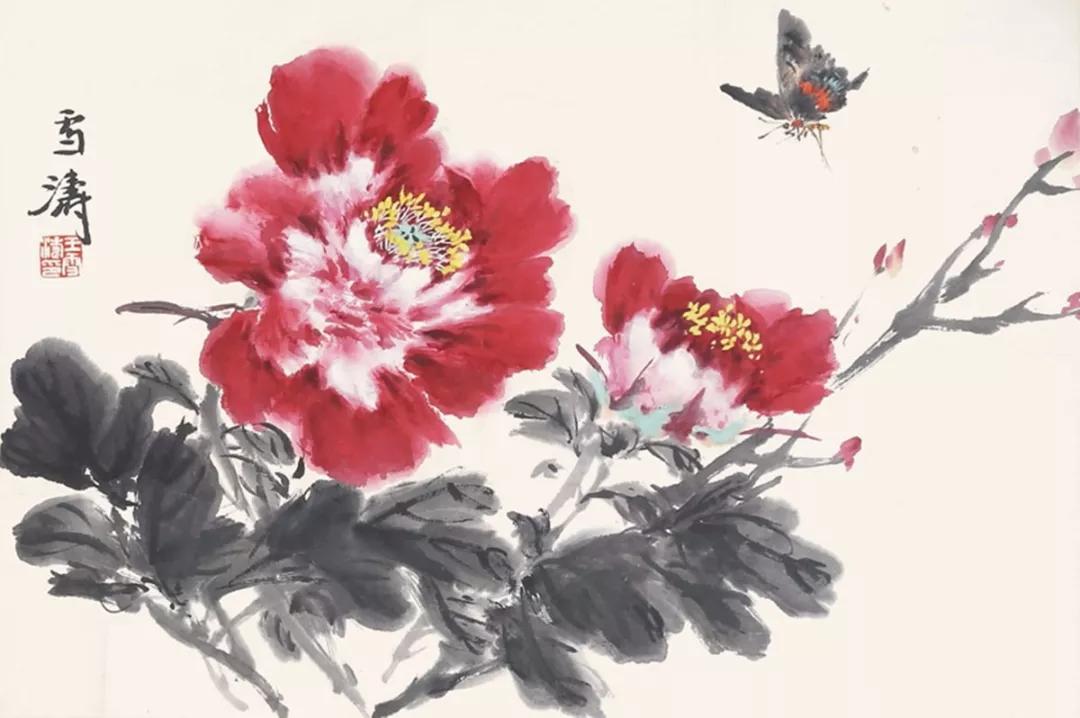 王雪涛小幅真品欣赏,王雪涛花鸟作品小幅