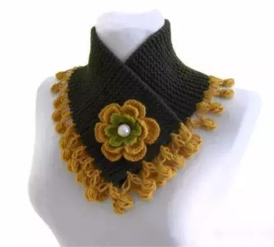 各种漂亮的花样围巾,分享几款漂亮的围巾