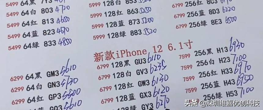 华强北背包客代购iphone,iphone12全新华强北