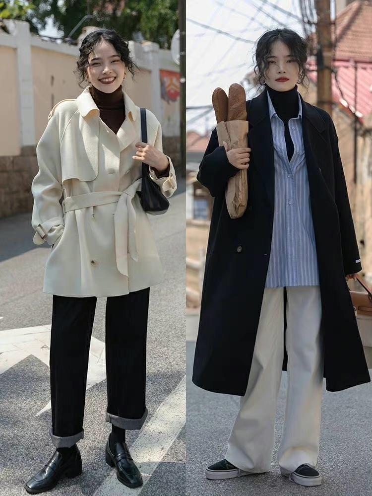 秋天流行一种穿法叫“叠穿”，韩系简约穿搭，营造穿衣层次感