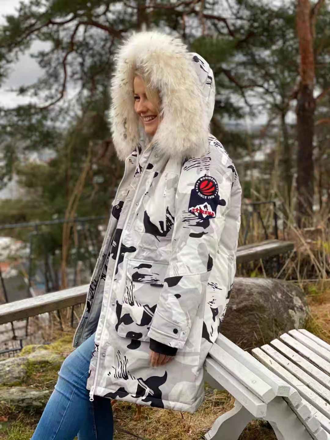 波司登羽绒服极寒穿搭,冬羽绒服高级感穿搭波司登