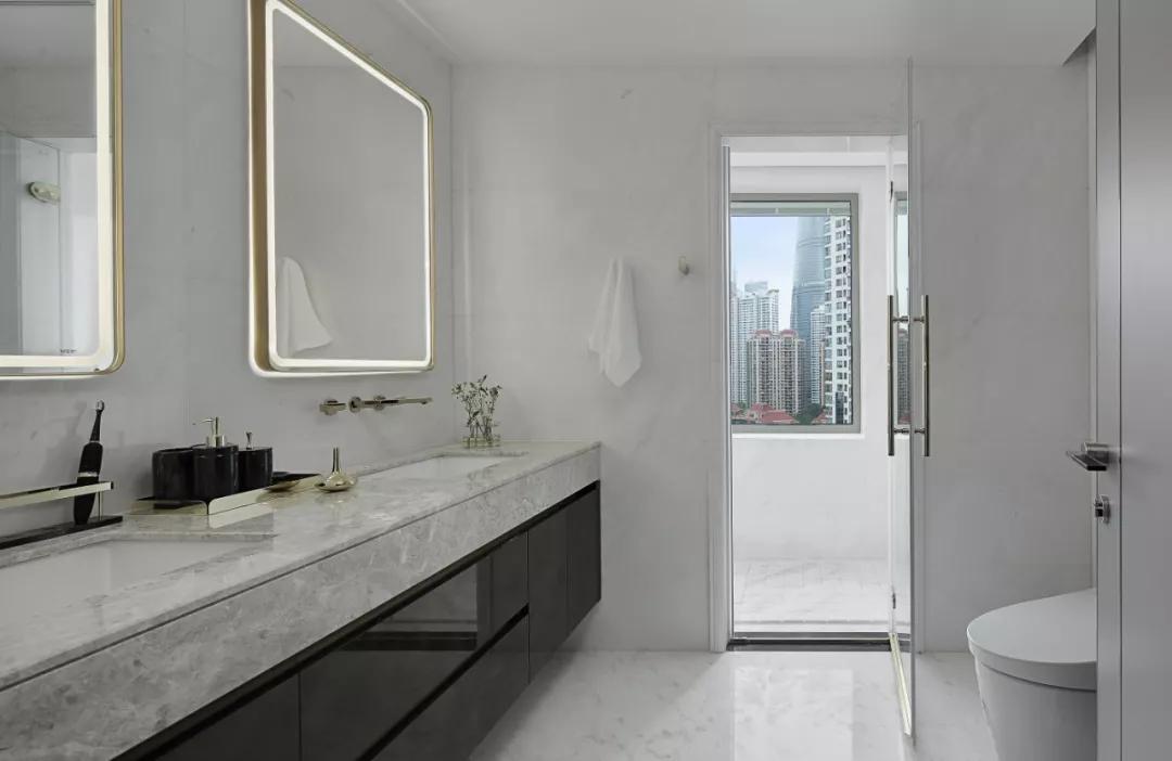 高级灰轻奢住宅,轻奢雅灰美宅效果图