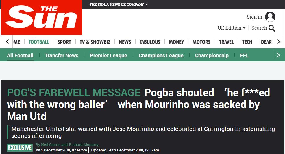 穆帅谈博格巴,博格巴和穆帅下课视频