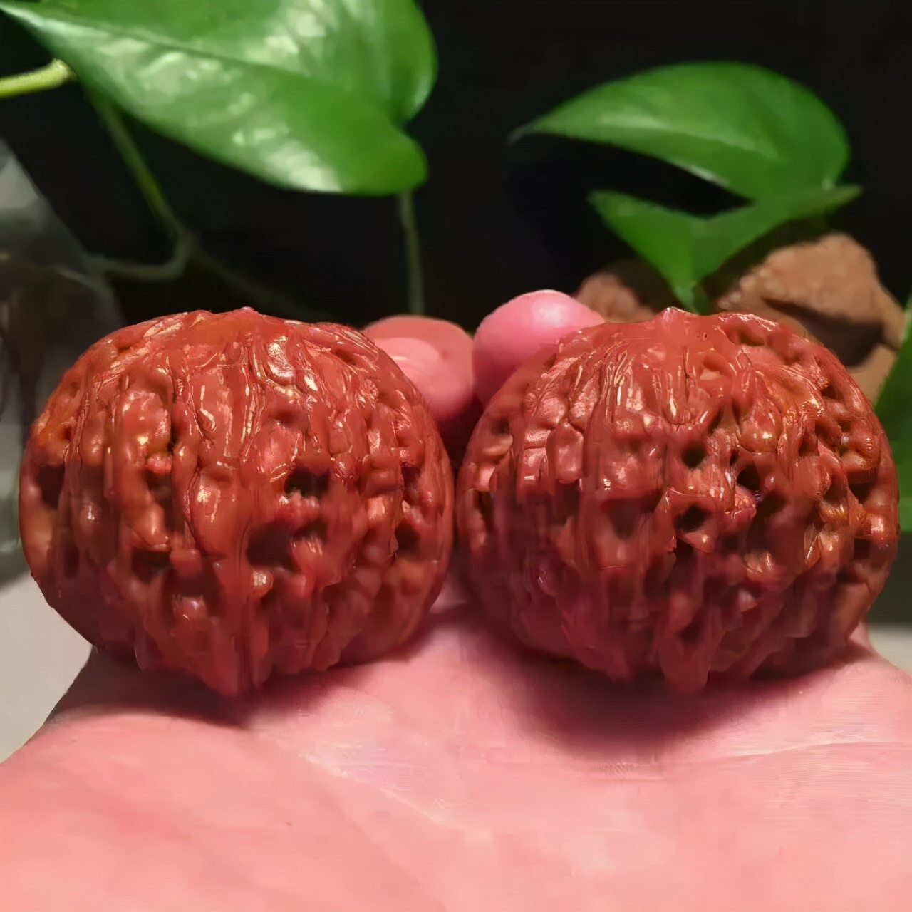 如何盘核桃又红又亮,核桃怎么盘油亮