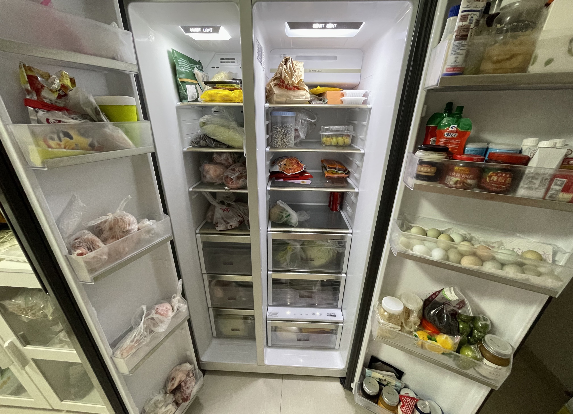 十字门冰箱一般多大容量,十字对开门冰箱功能介绍