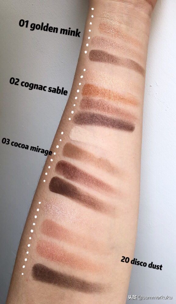 tomford四色眼影最推荐的色号,tomford眼影哪个色号值得入手