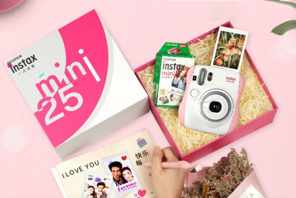 富士拍立得定制开箱,富士拍立得instax礼盒