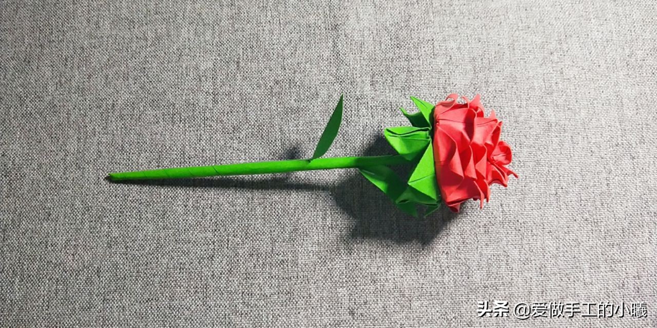 玫瑰花折纸教程图解千纸鹤,玫瑰花折纸教程图解
