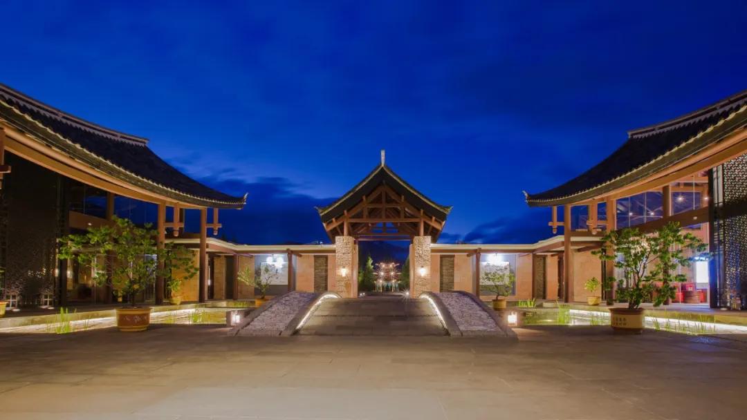 丽江古城轻奢度假庭院,丽江悦榕庄玉龙雪山
