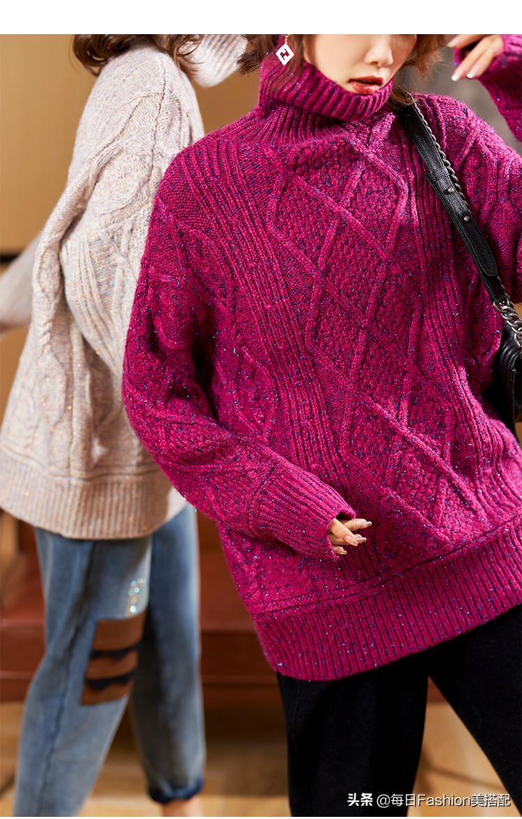 这才是适合中年女人的显瘦穿搭,大码女装遮肉减龄美爆了