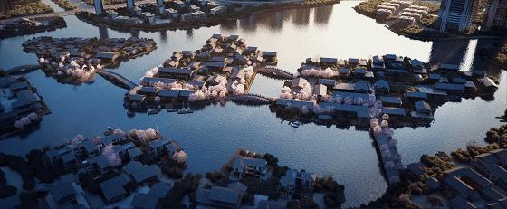 杭州湾港中旅锦绣东方小区实景图,港中旅锦绣东方图片