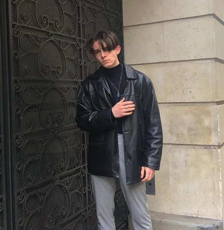 不再“机车”，能穿出极简风的「皮外套」让男人更性感