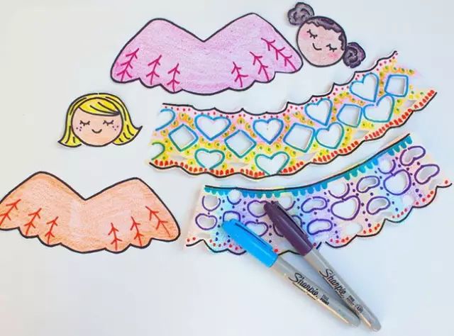 玉米叶手工粘贴画图幼儿园手工,老虎手工灯笼幼儿园手工制作