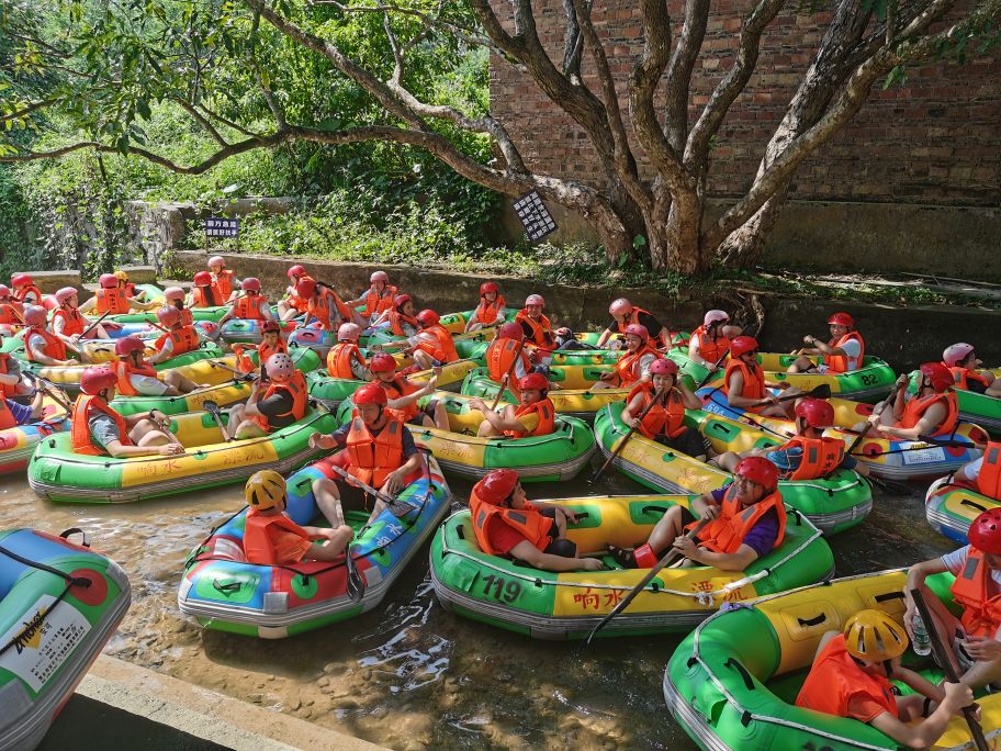 响水河漂流记,响水河漂流活动