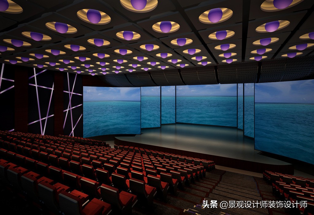 多功能厅设计案例参考图,家庭多功能厅装修效果图