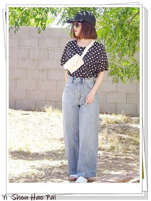 优衣库穿搭夏季女生阔腿裤,优衣库窄版阔腿纯棉女裤