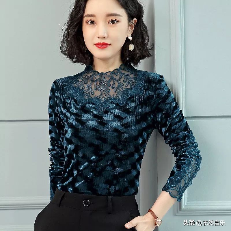 女人穿的好看的加绒衫,时髦洋气加绒小衫