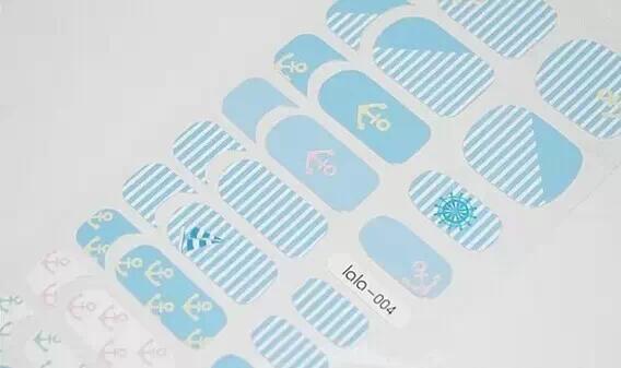 美甲小技巧贴甲片,简单美甲用贴纸