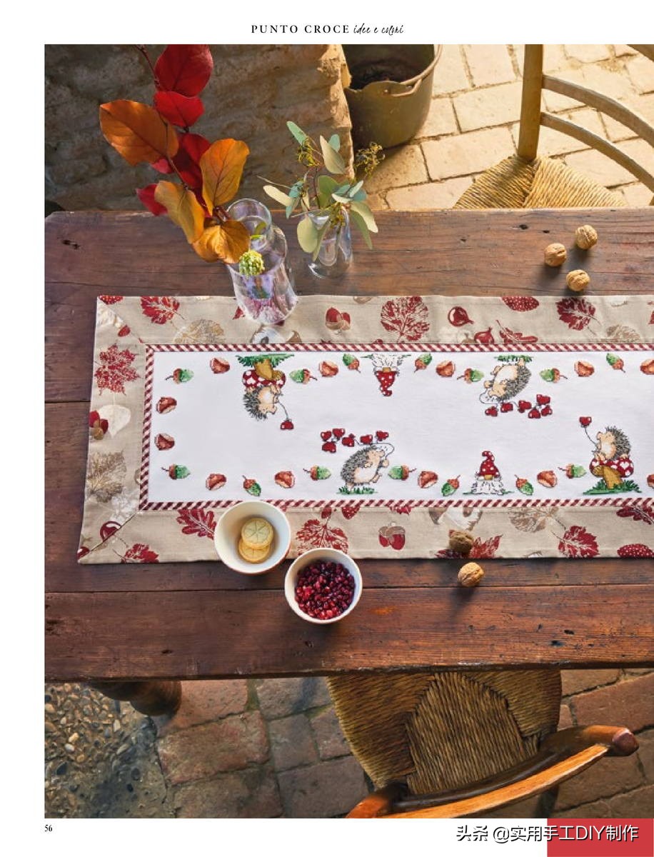 十字绣抱枕半针绣卡通,十字绣图大全