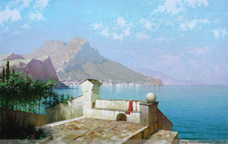 俄残荷罗斯油画风景70幅,俄罗斯画家的油画如诗如画美极了