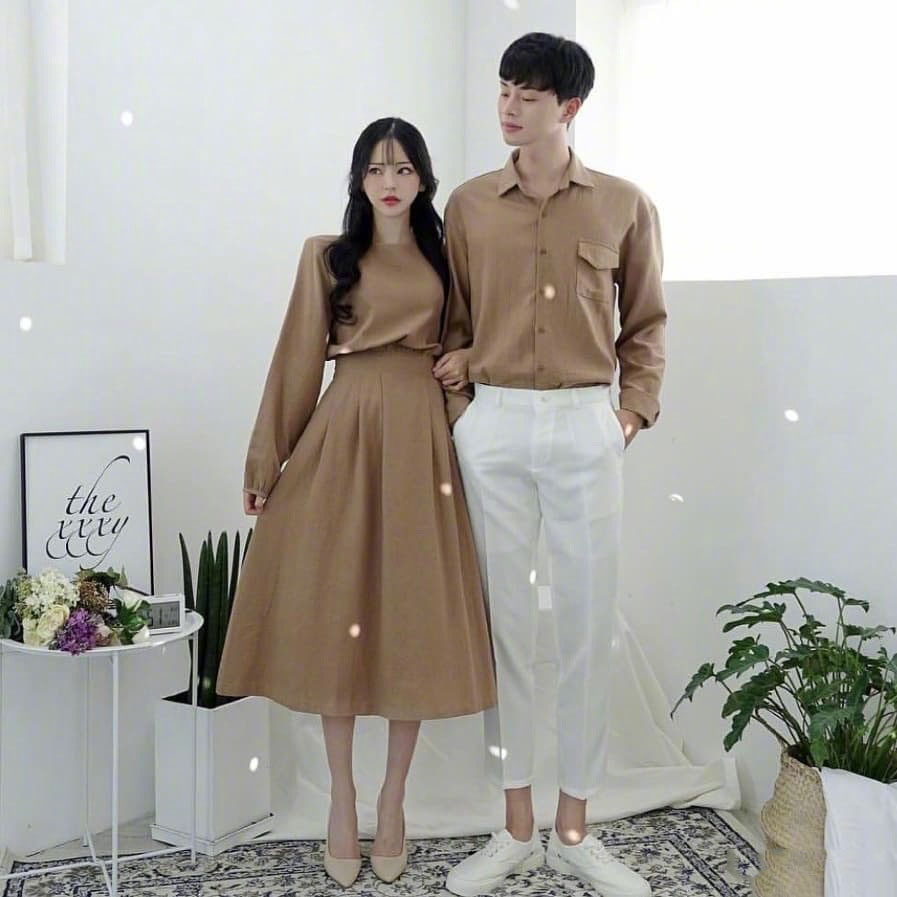 时尚的情侣装怎么穿好看,热恋情侣的穿搭