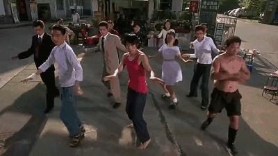 论跳舞，星爷可不输给任何歌星