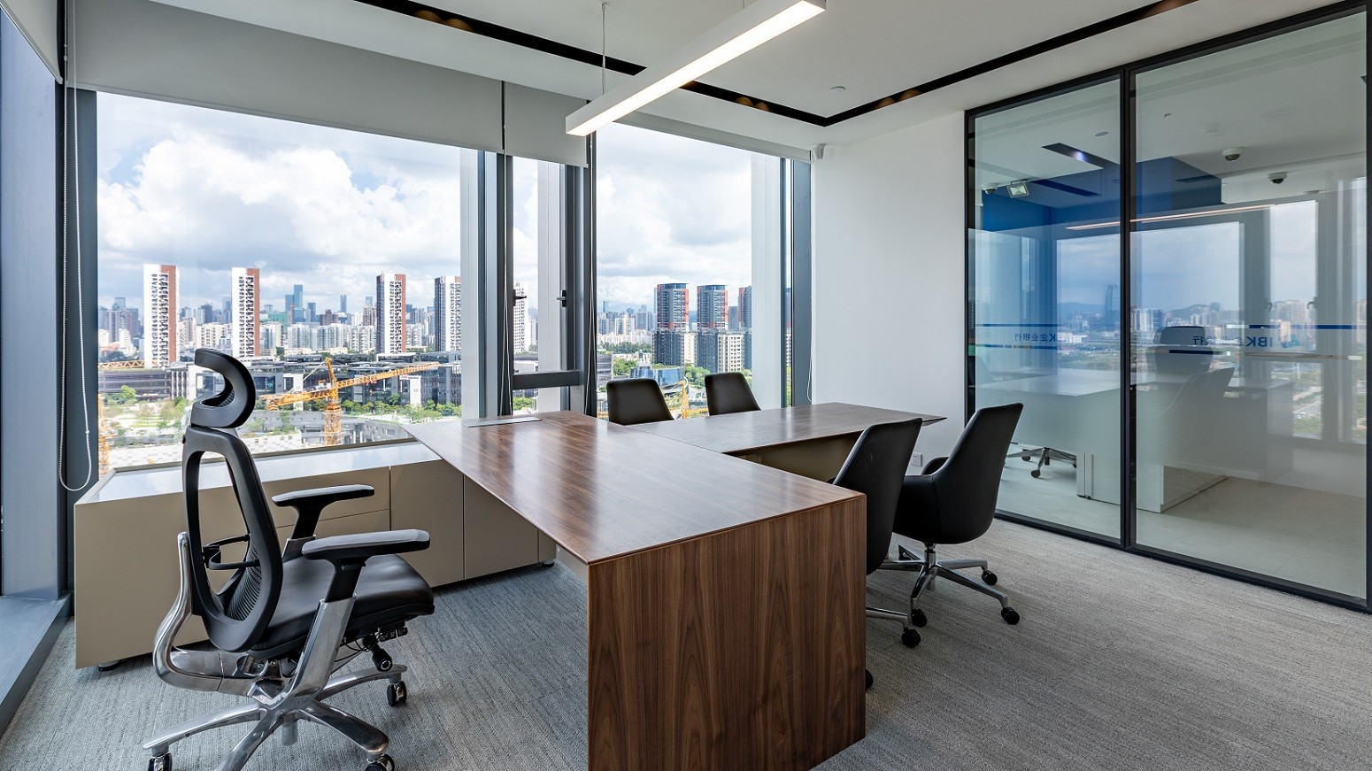 韩国ibk企业银行,银行网点理财室装修设计图