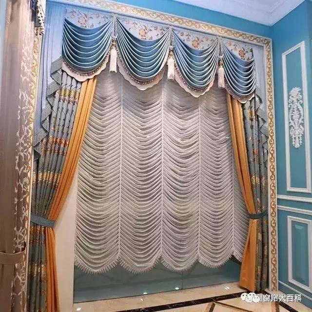窗帘帘头款式搭配效果图大全,家有窗帘推荐