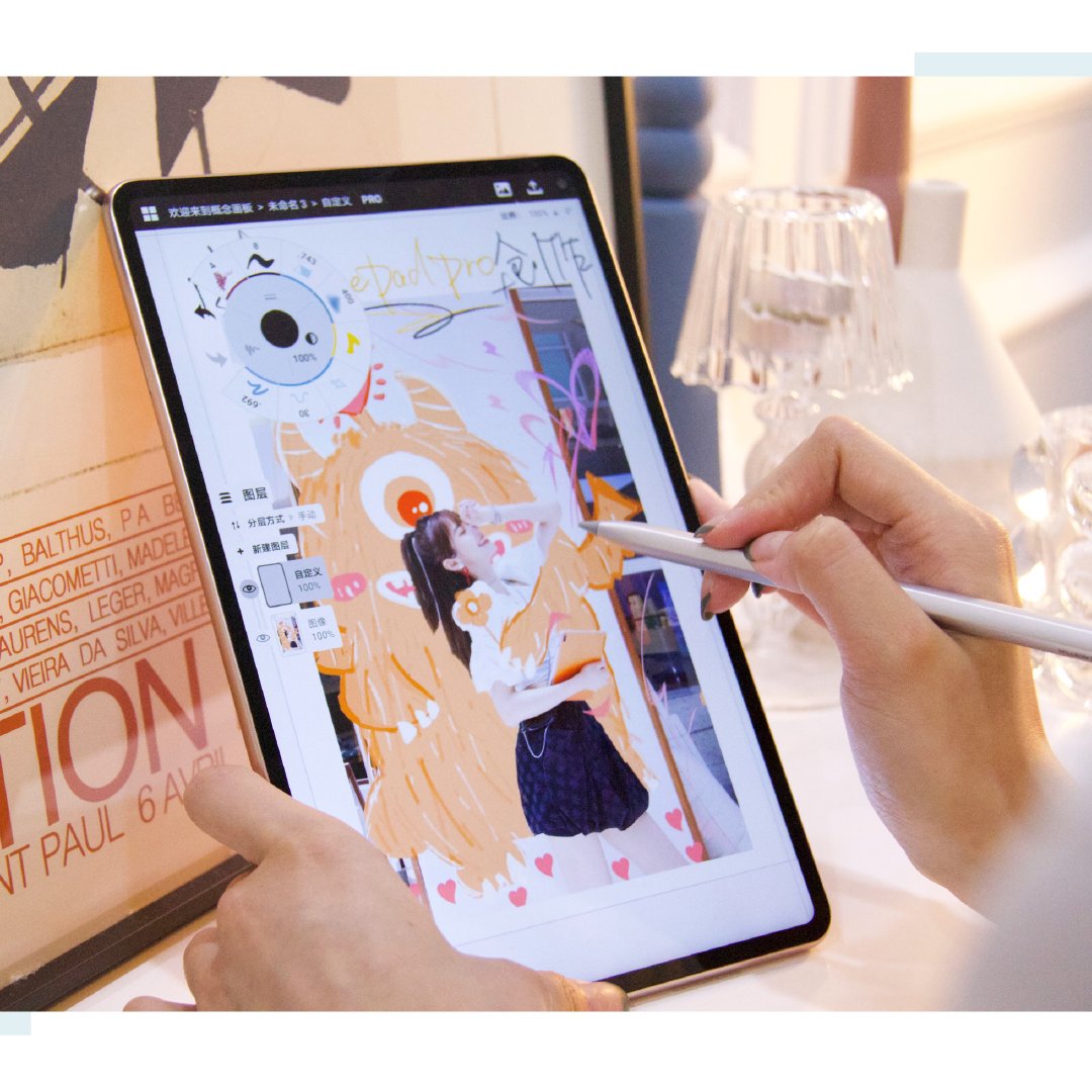 华为matepadpro画画效果怎么样,华为matepadpro可以画效果图吗