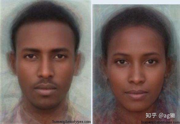 「世界人类图鉴」人类的摇篮：撒哈拉以南非洲居民的平均脸