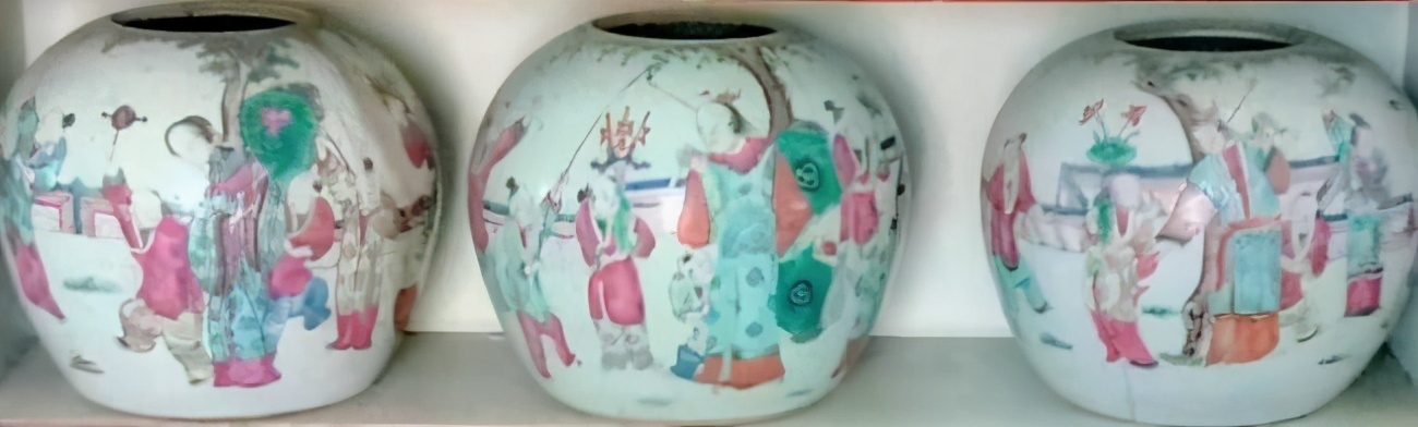 大清同治年制粉彩寿字罐,同治粉彩罐图片大全