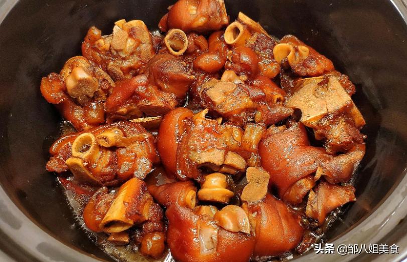 红烧猪蹄最快的方法又烂又入味,手把手教你红烧猪蹄软烂入味