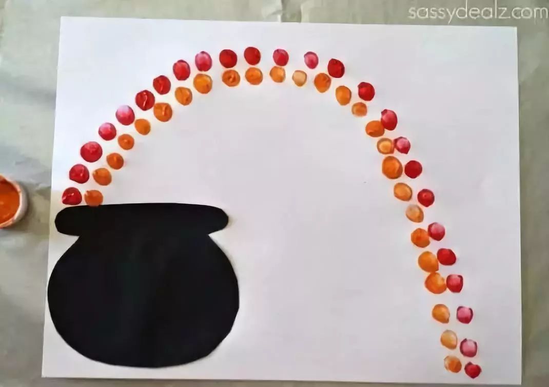 印染手工制作,印染拓印画