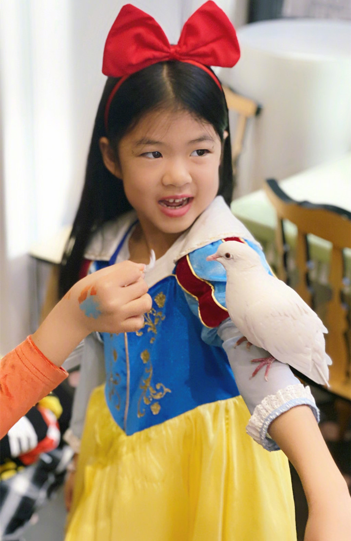 章子怡熙熙,章子怡晒全家出游照