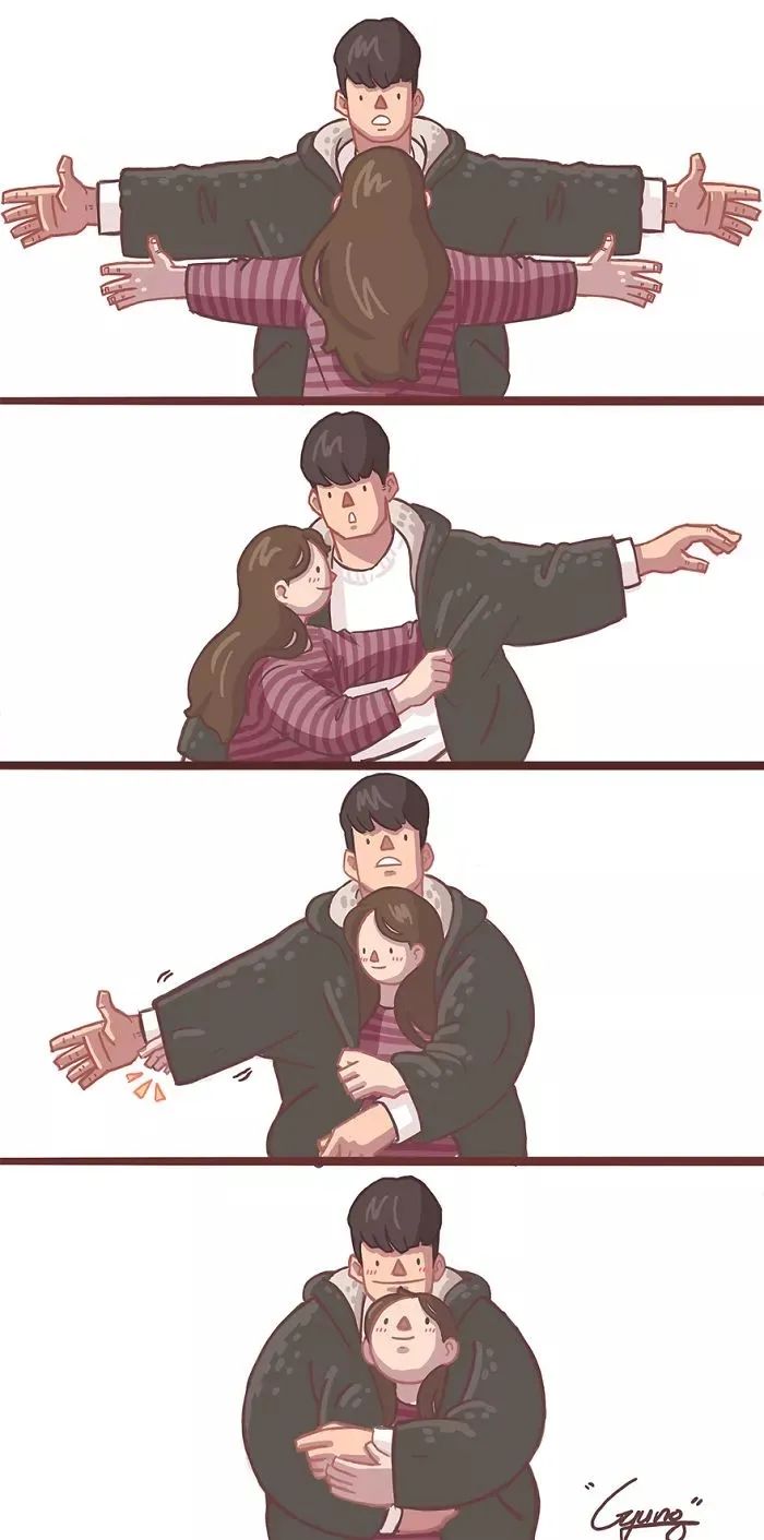 韩国插画师爱情故事,韩国插画大师情侣