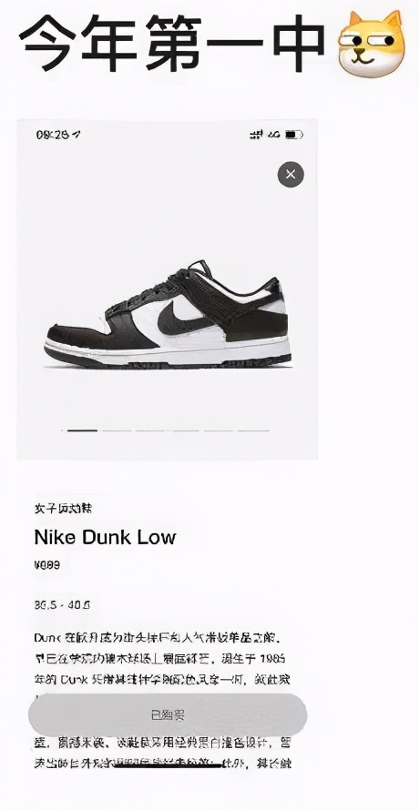 nike道歉了么,nike最新dunk什么时候发售