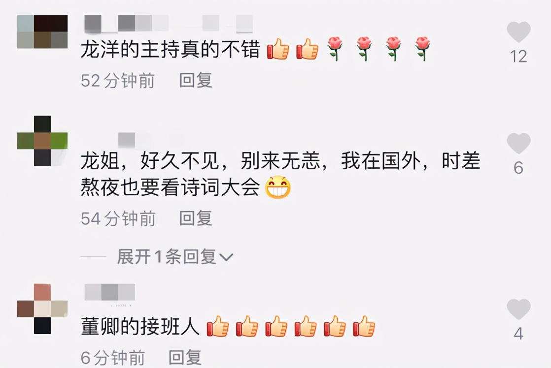 董卿评价龙洋主持春晚,龙洋接棒董卿主持春晚