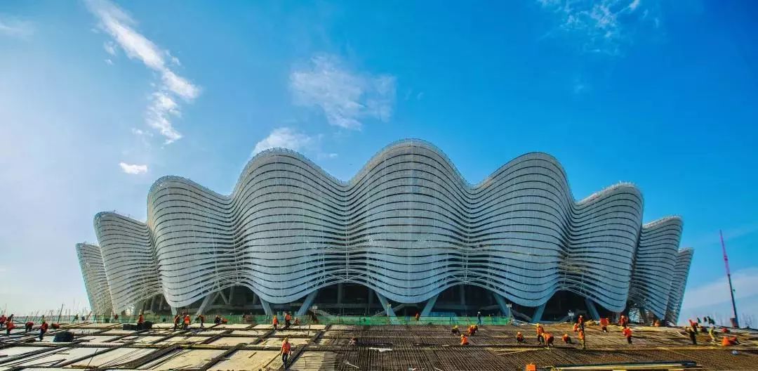 西安奥体中心石榴花体育馆,西安奥体中心全景剧透