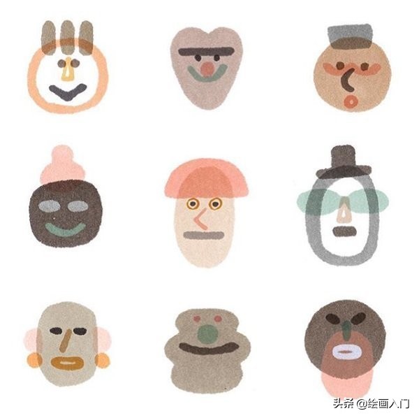 关于《童年》的插画作品,童年我和姥姥手绘插画