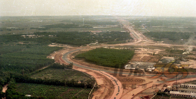 「北海往事」摄于1994的航拍图，告诉你当年的南珠广场长什么样