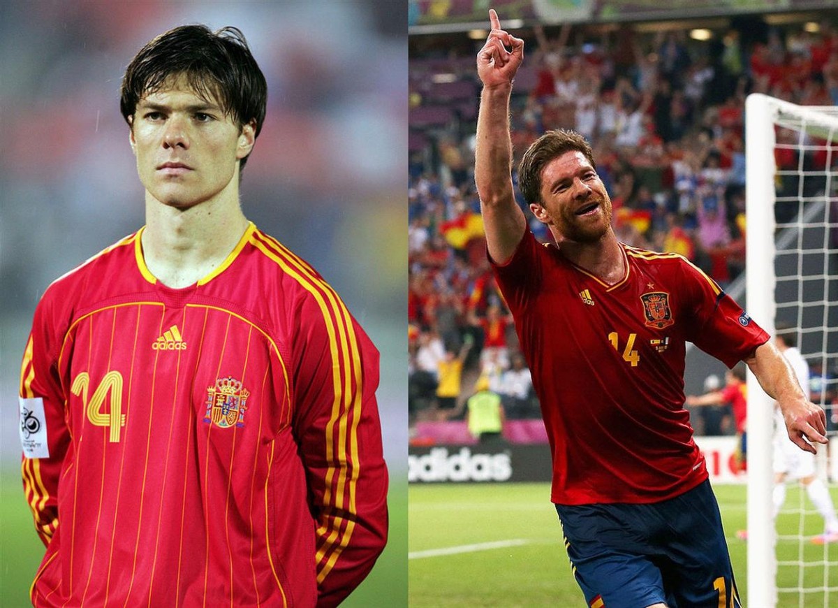 欧洲杯形象大使,中场大师哈维阿隆索完整版