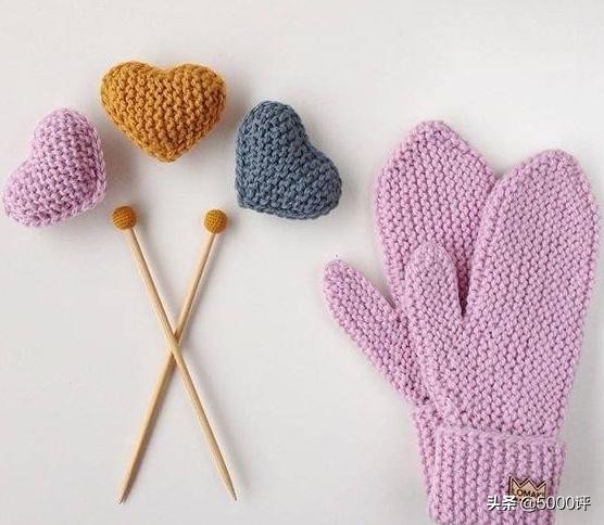 棒针编织手套全教程,棒针编织手套全部教程