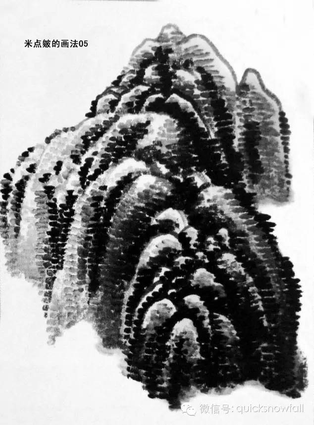 王飞飞山水画山石的画法,金学长山水画山石画法视频