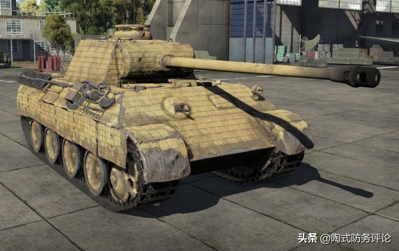 二战黑豹坦克有多高,黑豹坦克是二战中最好的中型坦克