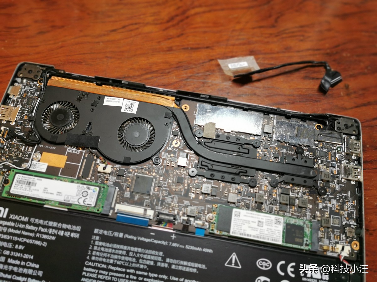 小米笔记本屏幕黑屏修复方法,小米笔记本屏幕阴影一半黑屏